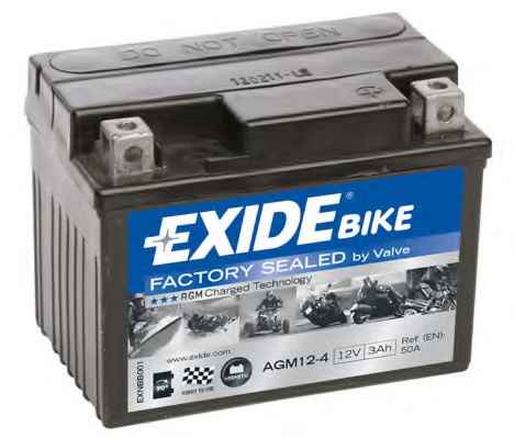 EXIDE AGM12-4