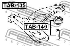 FEBEST TAB135