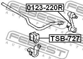 FEBEST TSB-727