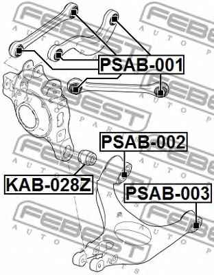 FEBEST PSAB-003
