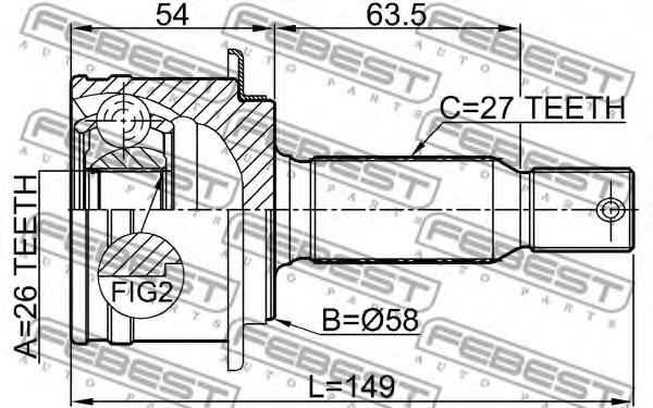 FEBEST 0410-CWRR