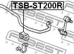 FEBEST TSB-ST200R