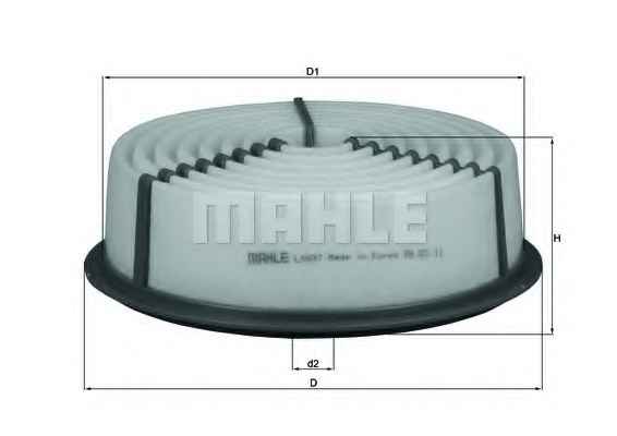 MAHLE FILTER LX837