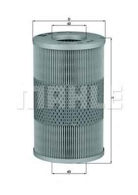 MAHLE FILTER OX44D