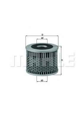MAHLE FILTER OX7