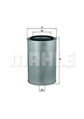 MAHLE FILTER LX436