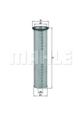 MAHLE FILTER LXS283