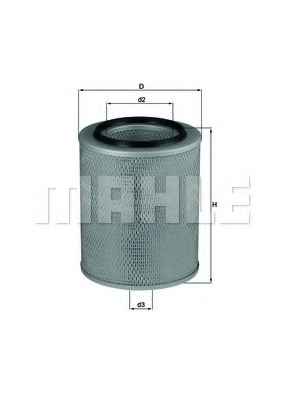 MAHLE FILTER LX562
