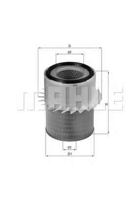 MAHLE FILTER LX878