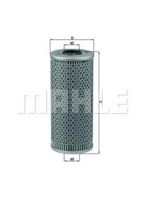 MAHLE FILTER OX121D