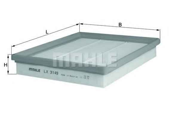 MAHLE FILTER LX3149