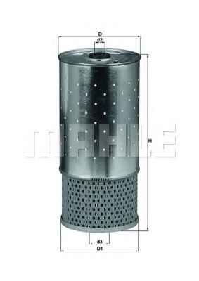 MAHLE FILTER OX78D1