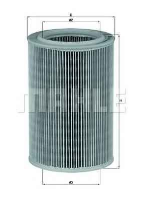 MAHLE FILTER LX587
