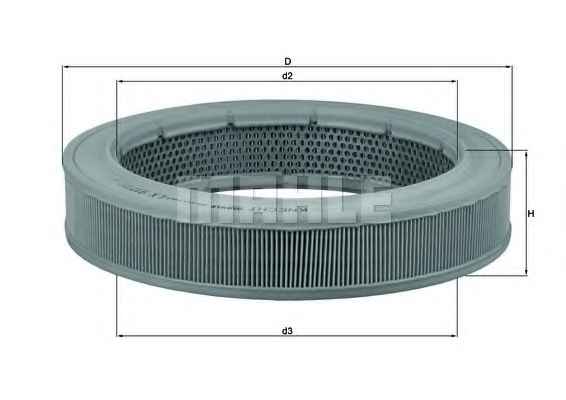 MAHLE FILTER LX917