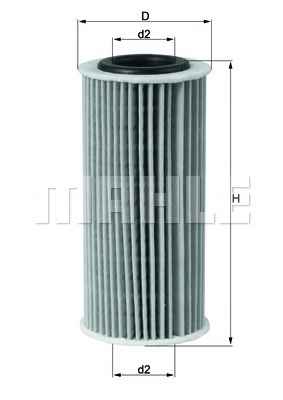 MAHLE FILTER OX835D