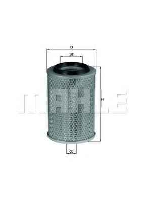 MAHLE FILTER LX496