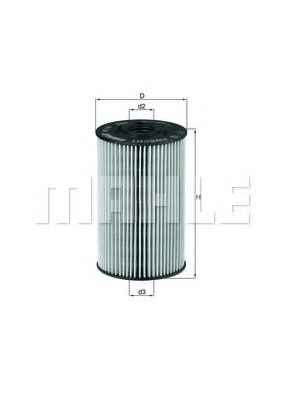 MAHLE FILTER OX150D1