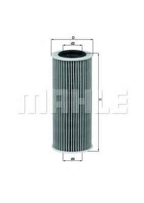 MAHLE FILTER OX368D2