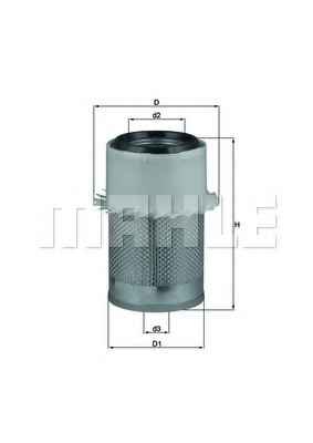 MAHLE FILTER LX648
