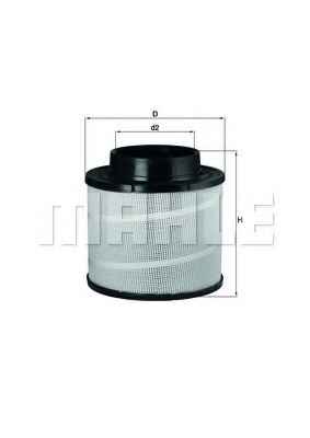 MAHLE FILTER LX741