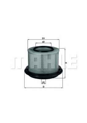 MAHLE FILTER LX239