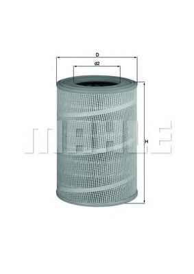 MAHLE FILTER LX666