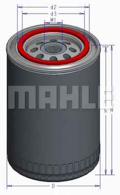MAHLE FILTER OC527