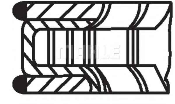 MAHLE ORIGINAL 001 12 N1