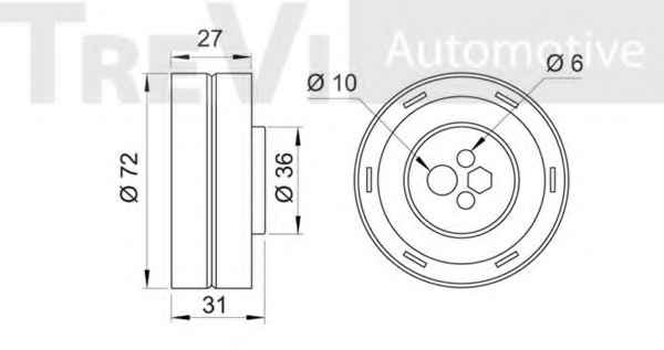 TREVI AUTOMOTIVE TD1036